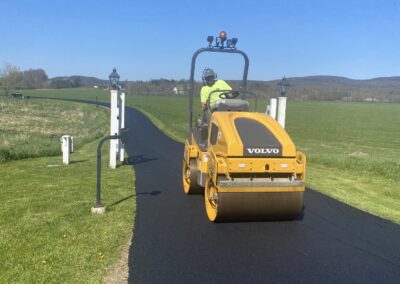 Over the Top Paving roller